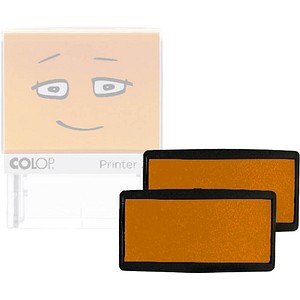 9004362532040 - 2 Stempelkissen Nio School orange 141 x 92 cm