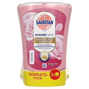 SAGROTAN® NO-TOUCH Flüssigseife Nachfüllpackung 250,0 ml, 2 St.