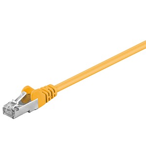 goobay RJ-45 Netzwerkkabel 2,0 m gelb bis zu 1,00 Gbit/Sek. bis zu 100 MHz