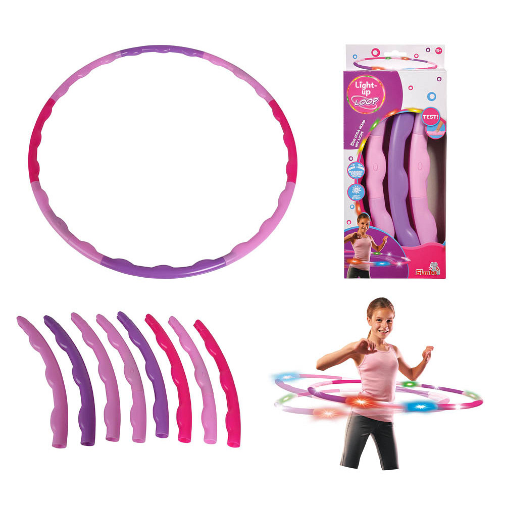 Simba Hula-Hoop-Reifen violett, pink | discount office