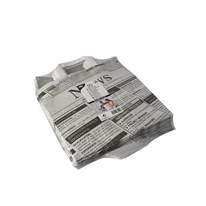 4002911870556 - Tragetaschen Newsprint bis 5 kg mit Tragegriff L 250 x B 260 x H 170 mm Kraftpapier grau-schwarz 50 Stück 4002911870556 - Tragetaschen Newsprint bis 5 kg mit Tragegriff L 250 x B 260 x H 170 mm Kraftpapier grau-schwarz 50 Stück