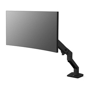 ergotron Monitor-Halterung HX 45-475-224 schwarz für 1 Monitor, Tischklemme, Tischbohrung