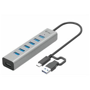 8595611705809 - USB-C Charging Metal HUB 7 Port Power Adapter 15W C31HUBMETAL703 8595611705809 - USB-C Charging Metal HUB 7 Port Power Adapter 15W C31HUBMETAL703