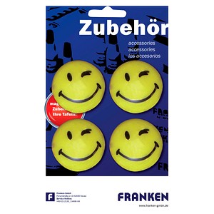 4016946194969 - Happy Magnets Magnete Motiv Kunststoff Ø 40 cm 4 St