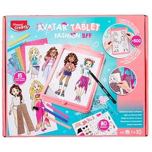 Maped® Creativ Zeichenprojektor AVATAR TABLET FASHION BFF rosa