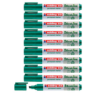 4004764918065 - 22 EcoLine Permanentmarker grün 10 - 50 mm 4004764918065 10 Stück