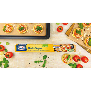 4008871200372 - Toppits® Meister Back-Bögen naturbraun beidseitige Anti-haft Silikonbeschichtung 1 Packung = 20 Bögen