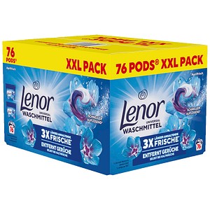 Lenor UNIVERSAL PODS®Aprilfrisch Waschmittel Caps, 76 St.