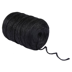 4006166120619 - Garn Jute rauh schwarz 35 mm x 2800 m