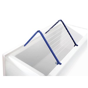 4006501815408 - LEIFHEIT Wäscheständer für Badewanne Pegasus Bath 110 blau