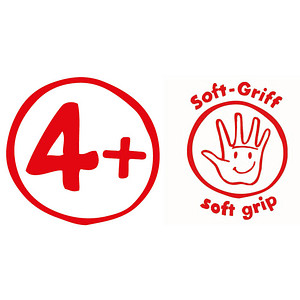 4007751745781 - Kinderschere KiDS rot mit bedruckten Scherenblättern 130 cm 4007751745781 Marabu 4007751745781 - Kinderschere KiDS rot mit bedruckten Scherenblättern 130 cm 4007751745781 Marabu