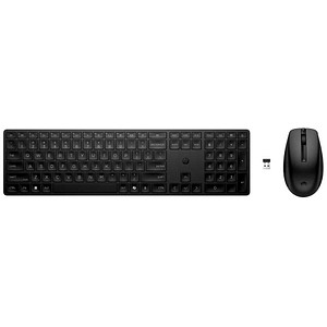 0198122959419 - 655 4R009UT Tastatur-Maus-Set kabellos schwarz