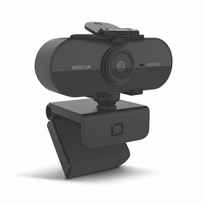 DICOTA PRO Plus Full HD Webcam schwarz