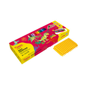 JOVI Wax Crayons Jumbo Wachsmalstifte farbsortiert, 300 St.