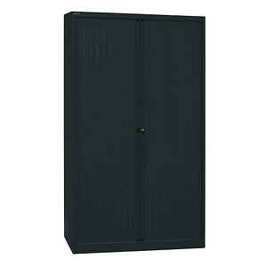 BISLEY Rollladenschrank schwarz/schwarz 4 Fachböden BISLEY Rollladenschrank schwarz/schwarz 4 Fachböden