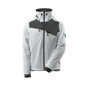 5711074600373 - Herren Regenjacke Advanced weiß Größe XL 5711074600373 MASCOT