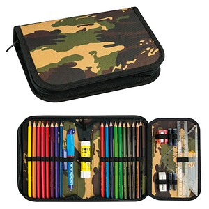 4087205774901 - Federmäppchen befüllt Camouflage grün 32 teilig 196 cm 4087205774901 EBERHARD FABER 4087205774901 - Federmäppchen befüllt Camouflage grün 32 teilig 196 cm 4087205774901 EBERHARD FABER