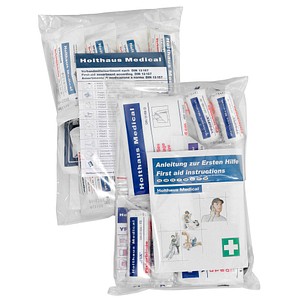 4005058601571 - Holthaus Medical Füllsortiment Verbandkasten DIN 13157 Nachfüllsortiment für den Verbandkasten Betriebe klein 1 Karton = 64-teiliges Füllsortiment 4005058601571 - Holthaus Medical Füllsortiment Verbandkasten DIN 13157 Nachfüllsortiment für den Verbandkasten Betriebe klein 1 Karton = 64-teiliges Füllsortiment