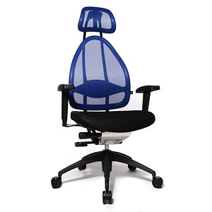 4014296734422 - Bürostuhl Open Art® 2010 OPA0T B980 blau schwarz schwarz Stoff 4014296734422 - Bürostuhl Open Art® 2010 OPA0T B980 blau schwarz schwarz Stoff