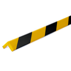 4005546735658 - Eckschutzprofil C19 rechteckig für Innen- & Außenbereich Klebefläche je Seite 19 mm L 1000 x B 26 mm PU-Schaum gelb schwarz 4005546735658 - Eckschutzprofil C19 rechteckig für Innen- & Außenbereich Klebefläche je Seite 19 mm L 1000 x B 26 mm PU-Schaum gelb schwarz