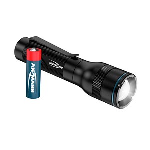 ANSMANN Adventure TA100BF LED Taschenlampe schwarz, 1.100 Lux, 1 St.