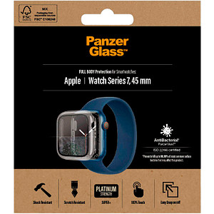 5711724036590 - PanzerGlass™ Displayschutz Full Body Apple Watch Series 7 | 8 | 9 - 45mm transparent