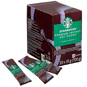 STARBUCKS™ PREMIUM INSTANT HOT COCOA Trinkschokolade mild, 20 x 35,0 g