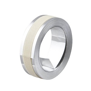 DYMO Metallprägeband RHINO  31000, 12 mm weiß auf silber