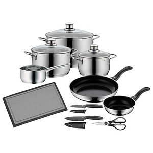 4000530685537 - Kochtopfset Diadem Plus  Edelstahl  Metall  10-teilig  16 cm20 cm16 cm  2 L37 L65 L15 L  bauchig  backofengeeignet rostfrei
