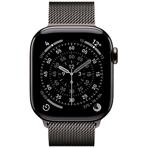 0195950629453 - Apple Watch Series 11 GPS + Cellular 42mm Schiefer Titanium Case mit Schiefer Milanese Loop 0195950629453 - Apple Watch Series 11 GPS + Cellular 42mm Schiefer Titanium Case mit Schiefer Milanese Loop