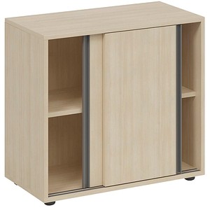 4260672333233 - fm Schiebetürenschrank home office 4260672333233 ahorn 1 Fachboden 800 x 400 x 734 cm