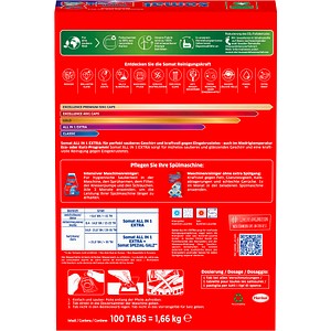 4015200034263 - ALL IN 1 EXTRA Spülmaschinentabs 100 St