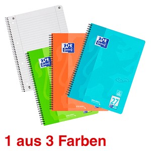 4006140026555 - Collegeblock 400091924 touch Lineatur 27   liniert mit Rand innen außen A4+ 90g sortiert 80 Blatt 4006140026555 Oxford