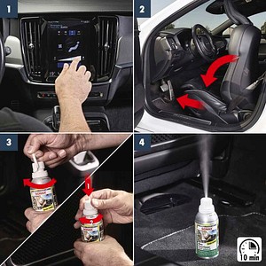 4064700323407 - 1x 100ml Klimapowercleaner Antibakteriell Green Lemon Klkimareinger