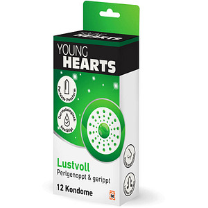 8852961021530 - Kondome Lustvoll - perlgenoppt und gerippt Kondome 8852961021530 12 Stück