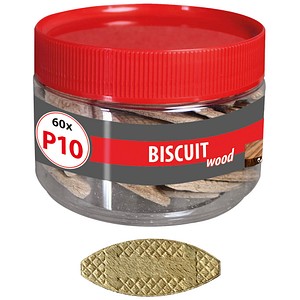 4049563050226 - BISCUIT WOOD P10 015260241 Flachdübel Ø 4049563050226 60 Stück 4049563050226 - BISCUIT WOOD P10 015260241 Flachdübel Ø 4049563050226 60 Stück