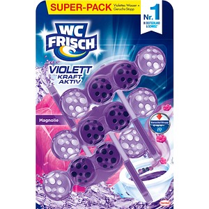 4015200034744 - VIOLETT KRAFT AKTIV WC-Duftspüler Magnolie 3x 500 g