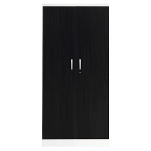 4260090172339 - Aktenschrank 100114 Holz Stahl abschließbar 5 OH 92 x 195 x 42 cm wenge weiß 4260090172339 Gürkan