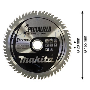 0088381549462 - Efficut Circular Saw Blade - for wood metal laminate medium-density fibreboard