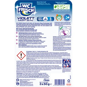 4015200034744 - VIOLETT KRAFT AKTIV WC-Duftspüler Magnolie 3x 500 g