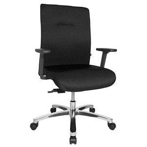 4014296241869 - Bürodrehstuhl Big Star 10 schwarz bis 150 kg mit Armlehnen 4014296241869 Topstar 4014296241869 - Bürodrehstuhl Big Star 10 schwarz bis 150 kg mit Armlehnen 4014296241869 Topstar