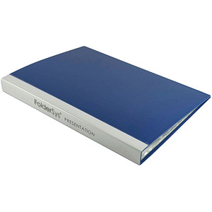 4250037414349 - Sichtbuch 25004-40 blau A4 mit 40 Hüllen Polypropylen (PP) 4250037414349 FolderSys