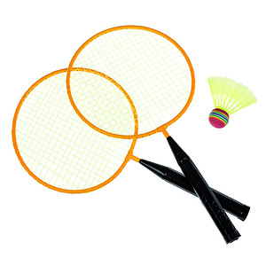 4002372840808 - Badminton-Set Junior gelbschwarz 4002372840808 Idena