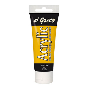 4000798283513 - El Greco Acrylic Tube gold 75 ml Künstlerfarben - Kreul 4000798283513 - El Greco Acrylic Tube gold 75 ml Künstlerfarben - Kreul