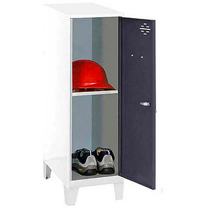 8425437122156 - Spind SIMONLOCKER DISM weiß anthrazit 8425437122156 1 Schließfach 400 x 500 x 1015 cm 8425437122156 Simonrack