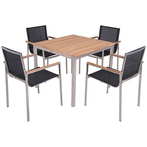 4041908134578 - Sitzgruppe DENVER 13 dunkelgrau silber Holz Metall 5-teilig 4041908134578 Garden Pleasure 4041908134578 - Sitzgruppe DENVER 13 dunkelgrau silber Holz Metall 5-teilig 4041908134578 Garden Pleasure