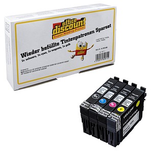 4250073818613 -  schwarz cyan magenta gelb Druckerpatronen kompatibel zu EPSON 16XL   T1636XL 4er-Set