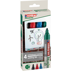 4004764918263 - Boardmarker-Set 28 Ecoline 4-28-4 Etui 4-farbig sortiert 15-3mm Rundspitze 4004764918263 4 Stück 4004764918263 - Boardmarker-Set 28 Ecoline 4-28-4 Etui 4-farbig sortiert 15-3mm Rundspitze 4004764918263 4 Stück