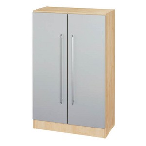 4032062126776 - Aktenschrank 7550 RE V7550 3 S RE ahorn silber 2 Fachböden 800 x 420 x 1270 cm