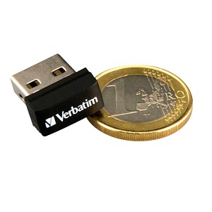 verbatim USB-Stick Store 'n' Stay Nano schwarz 16 GB